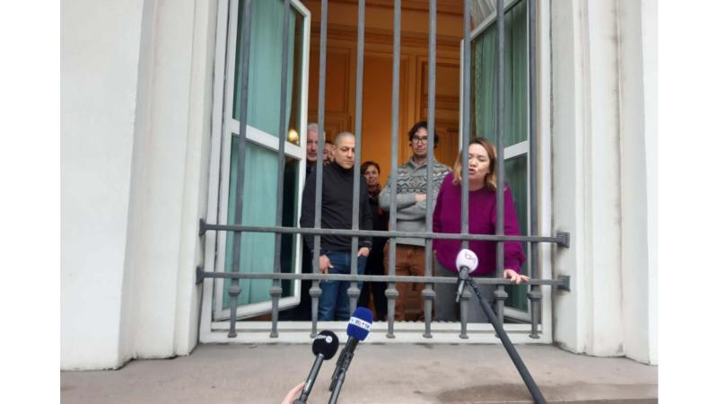 Middenveld bezet Wetstraat 16