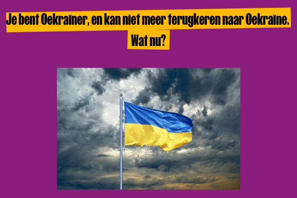 Flyer Oekraïne - Vluchtelingenwerk Vlaanderen
