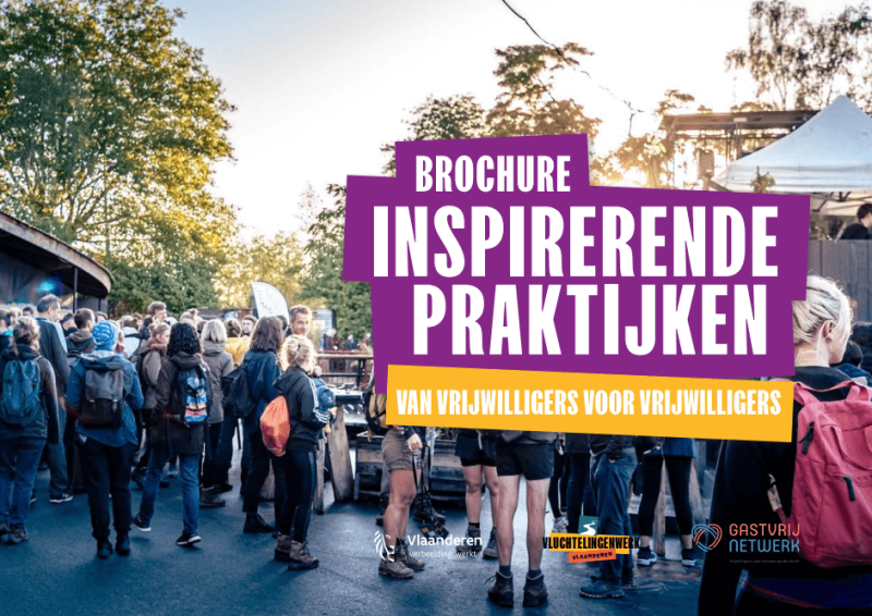 Inspiratiebrochure 'van vrijwilligers voor vrijwilligers