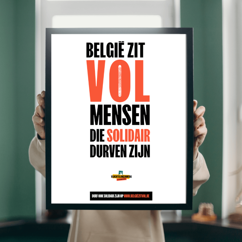 België zit vol