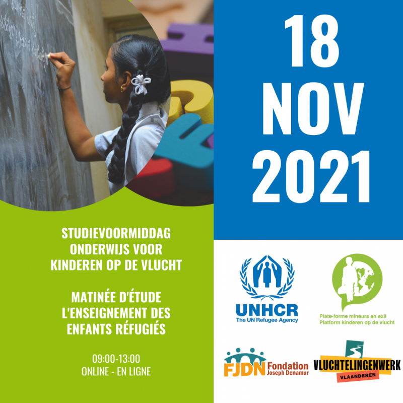 Online Studievoormiddag: Onderwijs voor minderjarige vluchtelingen