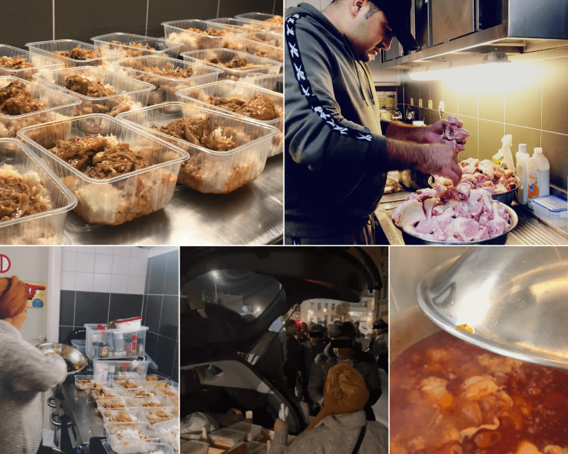 Vrijwilliger Leyla Kookt