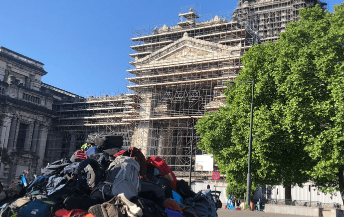 Actie arbeidsrechtbank Brussel - Vluchtelingenwerk Vlaanderen
