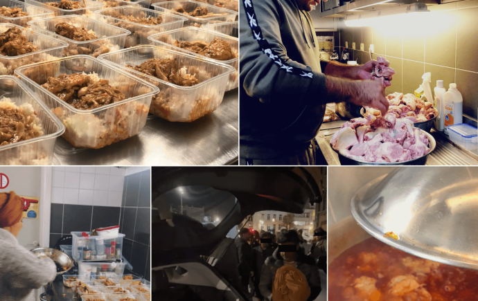 Vrijwilliger Leyla Kookt